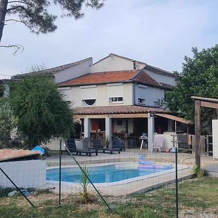 فندق Chez Franck Saint-Martin-de-Valgalgues المظهر الخارجي الصورة